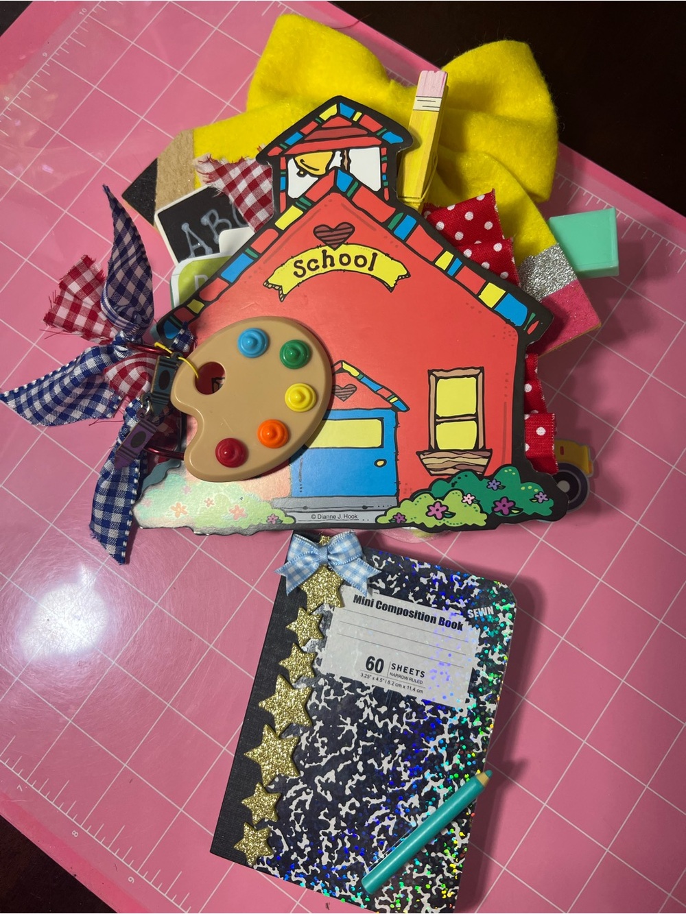 Mini School Days Journal with mini Composition notebook set - Picture 9 of 9
